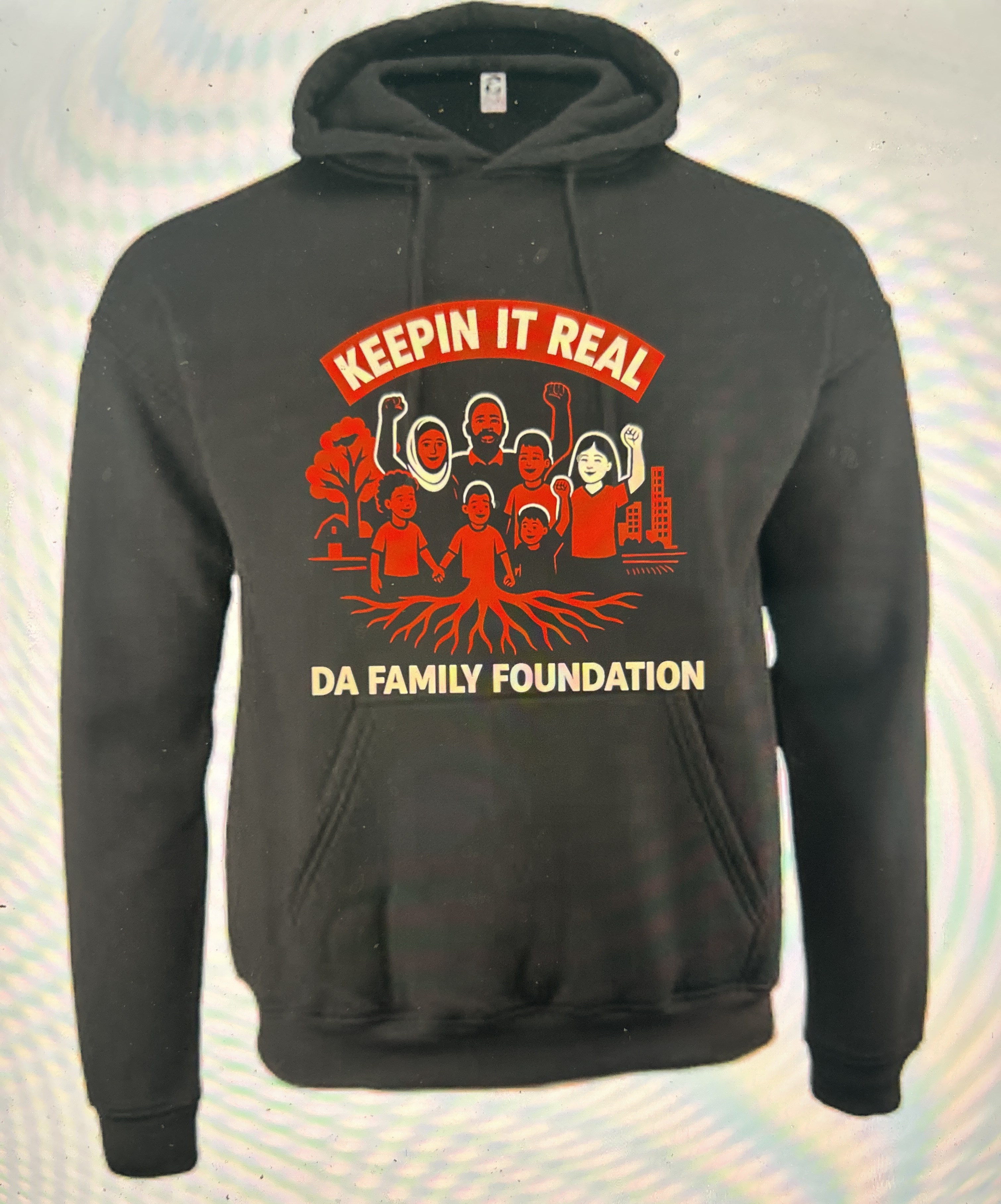 Keepin It Real Official Crimson Hoodie